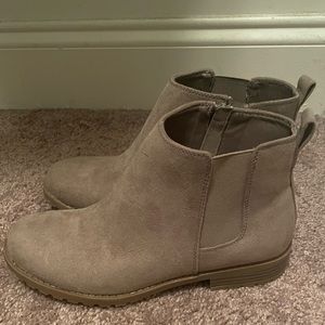 NWT brown booties.